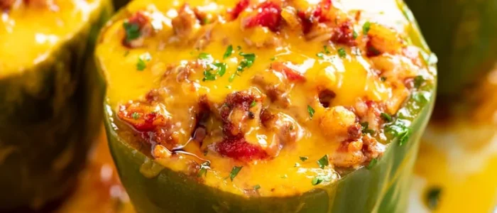 Cheese-stuffed Bell Peppers