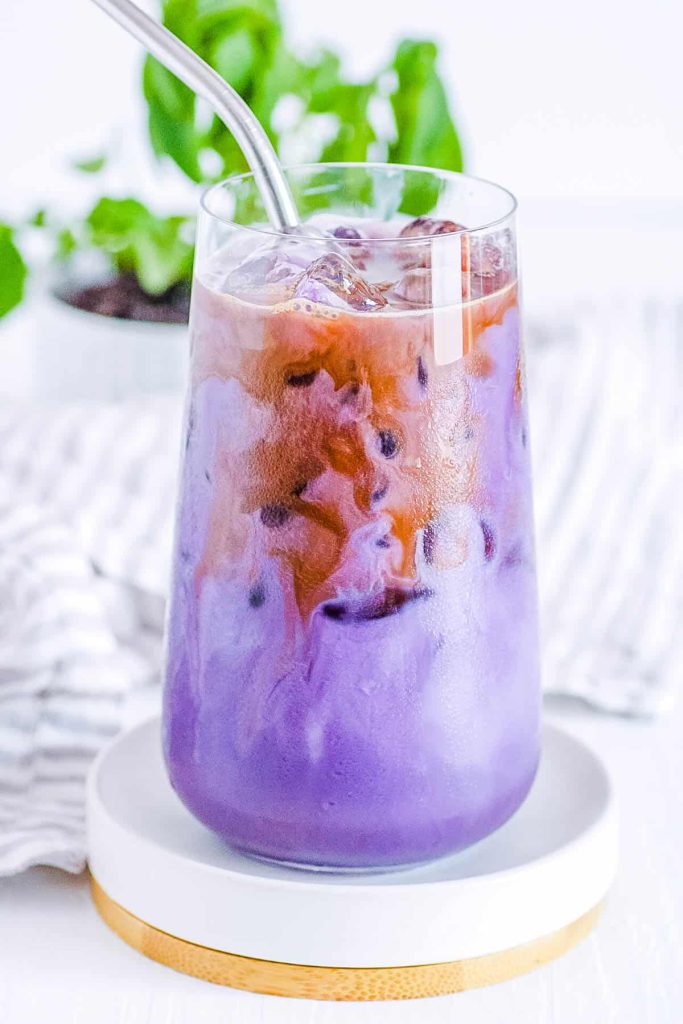 Violet White Mocha