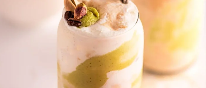 Pistachio Cream Iced Latte