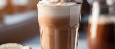 Iced Coconut Crème Latte