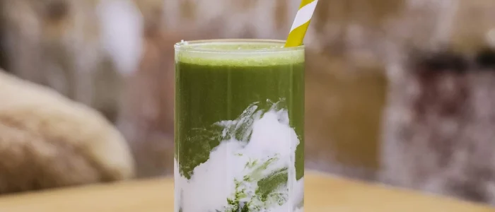 CBD Matcha Protein Shake (Image Credit Lilo Brunch)