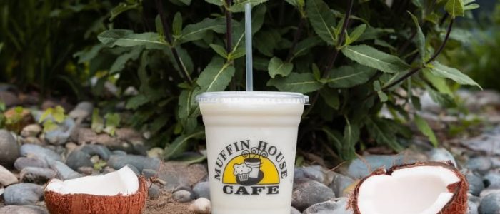 Café Smoothie with Coconut Cream (Image Credit Muffin House Cafe)