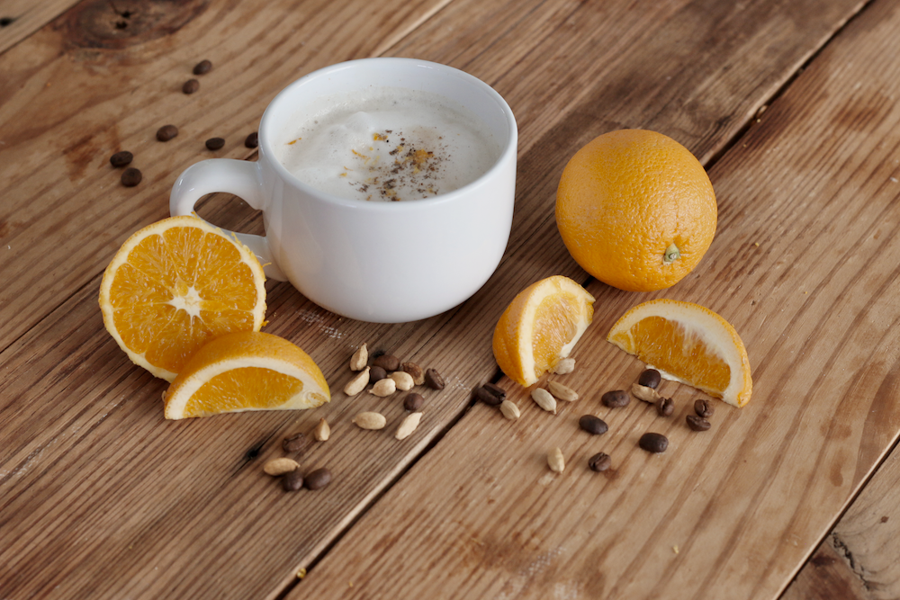 Cardamom Orange Blossom Latte Featured Image