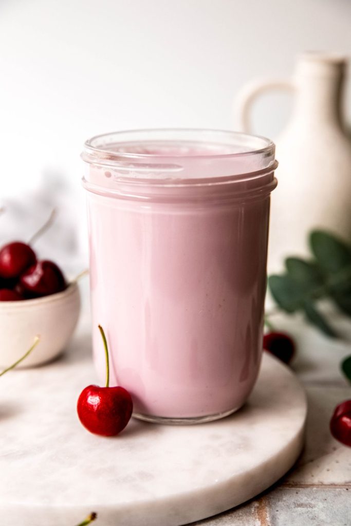 Cherry Almond Iced Coffee Featured Image