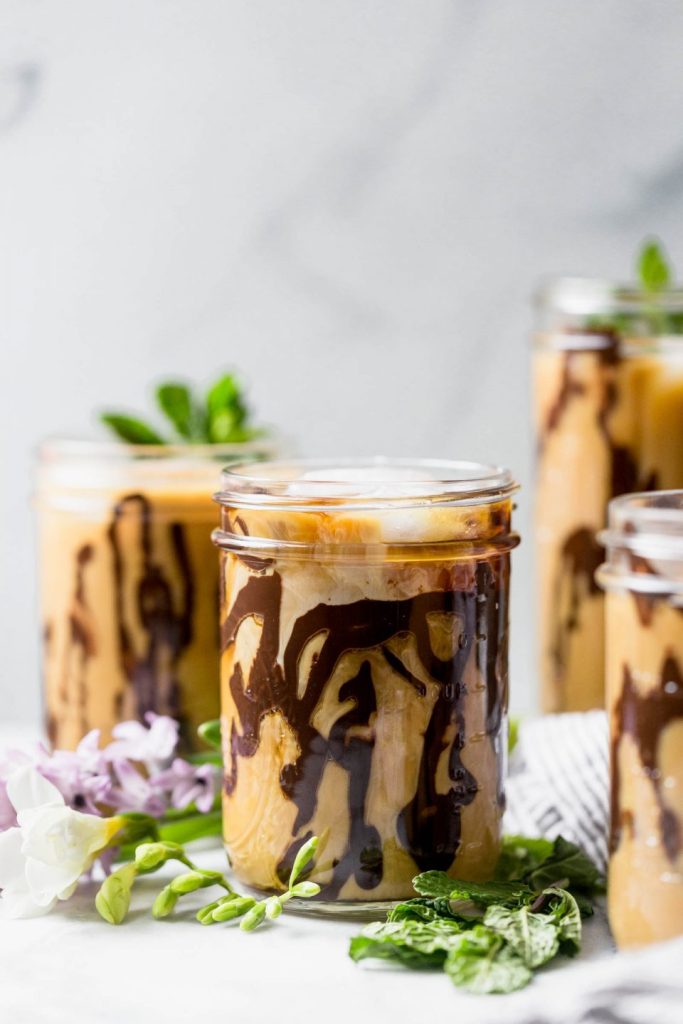 Chocolate Mint Iced Cold Brew Featured Image
