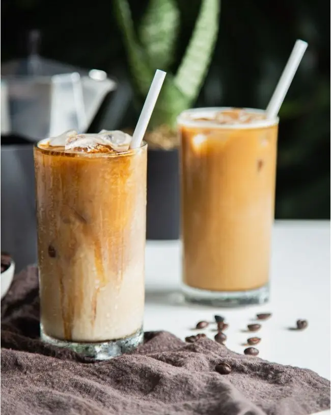 Toasted Marshmallow Iced Latte Recipe Featured Image