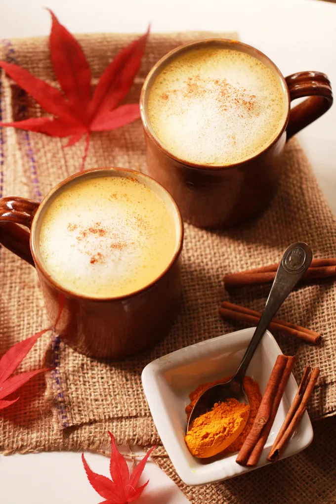 Turmeric Cinnamon Iced Latte Featured Image